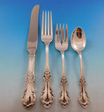 Wild Rose by International Sterling Silver Flatware Set for 8 Service 32 pieces