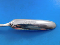 English Sterling Silver Georgian Marrow Scoop London 1807 by Mary Sumner 9 3/8"