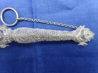 Sterling Handmade Tussie Mussie Posey Posy Holder Filigree Flower Overlay #J1232