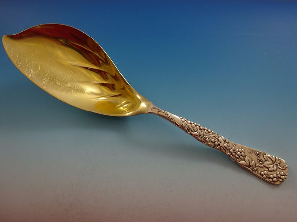 Vine by Tiffany and Co Sterling Silver Ice Cream Server GW with Grapes 11 1/4"