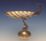Redlich & Co. Sterling Silver Compote Raised w/Shell 3-D Dolphin #9183 (#0361)