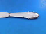 Beaded by Georg Jensen Sterling Silver Butter Spreader HH AS Paddle Set of 4pcs