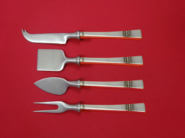 Diadem by Reed and Barton Sterling Silver Cheese Serving Set 4pc HHWS Custom
