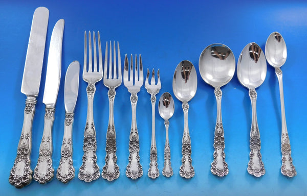 Buttercup by Gorham Sterling Silver Flatware Set Service 322 pcs Dinner Lg Chest