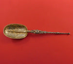 English Estate Sterling Silver Coronation Spoon Vermeil Circa 1906 6 1/2"