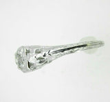 18k White Gold Filigree .66ct Genuine Natural Diamond Ring Love Birds (#J5097)