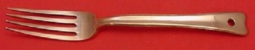 Lap Over Edge Plain by Tiffany Regular Fork Lap in Back Rare, Copper 7 1/8"