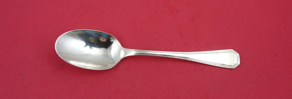 America by Christofle France Silverplate Dessert Spoon 6 3/4"