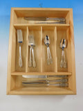 Milburn Rose by Westmorland Sterling Silver Flatware Set for 6 Service 24 Pieces