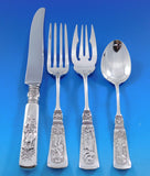 Fontainebleau by Gorham Sterling Silver Flatware Set 8 Service 43 pcs Luncheon