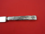 Lap Over Edge Acid Etched by Tiffany & Co Sterling Dessert Knife plant 7 1/2"