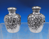 Flora by Shiebler Sterling Silver Salt and Pepper Shaker Set 2pc #2212 (#8845)