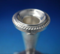Gadroon by Hamilton Sterling Silver Candlestick Pair 7 1/2" x 5" c.1920 (#5457)