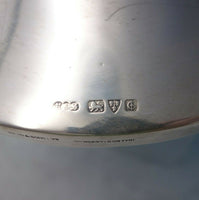 Reid and Sons English Sterling Silver Inkwell No Liner XL 3" x 7" (#5647)