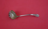 Diamond by John Polhamus/Shiebler Sterling Sauce Ladle w/ BC flower 6 1/4"