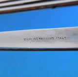 Rigato by Buccellati Italy Sterling Silver Ice Tong 5 3/4" Tongs