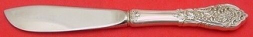 Florentine Lace by Reed and Barton Sterling Silver Master Butter HH 7" Serving