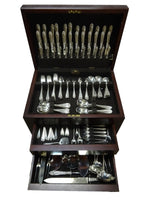 Kenilworth by International Sterling Silver Flatware Set Service 200 Pieces Huge