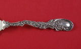 Alvin Sterling Silver Cold Meat Fork Bright-Cut 7 1/8" Serving