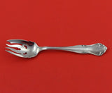 Wave by Shiebler Sterling Silver Salad Fork Pierced 6" Flatware Heirloom