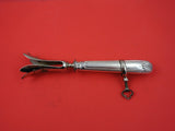 Vendome aka Arcantia by Christofle Silverplate Lamb Shank Holder w/ steel 8 1/2"