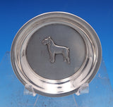 George Henckel Sterling Silver Nut Cup Set 6pc Various Repoussed Dogs (#6807)