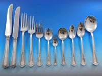 Chesterfield by International Sterling Silver Flatware Set 12 Service 136 pieces