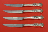 Edgewood by International Sterling Silver Steak Knife Set 4pc HHWS Custom
