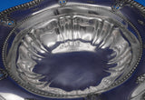 Rose Point by Wallace Sterling Silver Fruit Bowl Wavy #4611-9 11 5/8" (#0588)