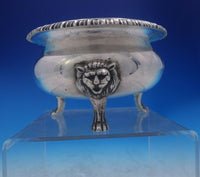 Mexican Mexico Sterling Silver Sugar Bowl w/3-D Applied Lion Feet MS-28 (#3967)