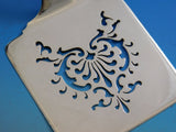 English King by Tiffany and Co Sterling Silver Waffle Server Pierced Floral 9"