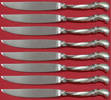 Waltz of Spring by Wallace Sterling Silver Steak Knife Set 8pc Not Serr Custom