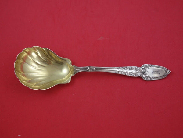 Broom Corn by Tiffany & Co. Sterling Silver Berry Spoon GW shell 9 1/4"