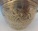 Aurora by Gorham Sterling Silver Sugar & Creamer Set w/3 Figural Cherubs #0264