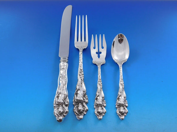 Love Disarmed by Reed & Barton Sterling Silver Flatware Set 4 Service 16 pieces