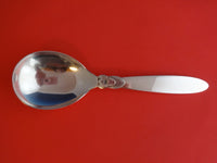 Cactus by Georg Jensen Sterling Silver Salad Serving Spoon 8 7/8" Vintage