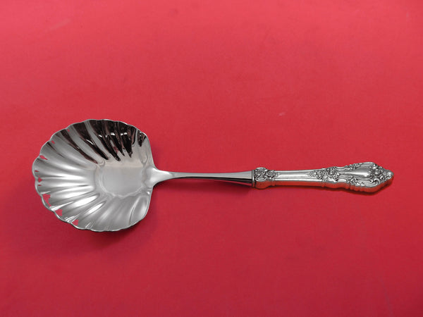 Eloquence by Lunt Sterling Silver Berry Spoon w/ Shell Bowl HH WS Custom Made