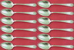Colfax by Durgin-Gorham Sterling Silver Teaspoon Set 12 pieces 5 5/8"
