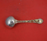 Chased and Pierced Vine by CJ Vander Sterling Silver Gravy Ladle Vermeil 6 3/8"