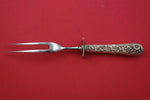 Radiant Rose by International Sterling Silver Steak Carving Fork 8 5/8"