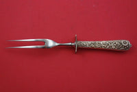 Radiant Rose by International Sterling Silver Steak Carving Fork 8 5/8"