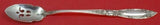 King Richard by Towle Sterling Silver Olive Spoon Pierced Long 8 1/8" Custom