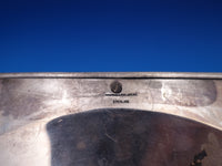 Louis XV Sterling Silver Powder Puff Vanity Base Cupids c1890 Rare Huge (#8376)