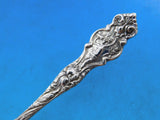 Irian by Wallace Sterling Silver Grapefruit Spoon Fluted Original 6" Art Nouveau