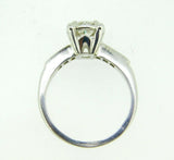 Vintage 18k Gold Genuine Natural Diamond Engagement Ring 3/4ct Total (#J4495)