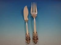 Grande Baroque by Wallace Sterling Silver Flatware Service 12 Set 145 pcs Dinner