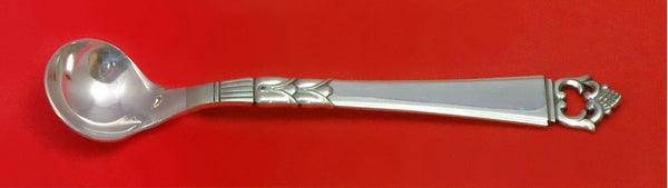Danish Crown by Frigast Sterling Silver Mustard Ladle Custom Made