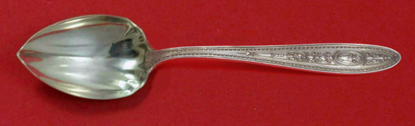Wedgwood by International Sterling Silver Grapefruit Spoon Fluted Custom 5 3/4"