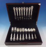 Burgundy by Reed & Barton Sterling Silver Flatware Set For 8 Service 33 Pieces