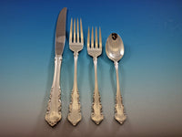 Martinique by Oneida Sterling Silver Flatware Set for 8 Service 37 pieces